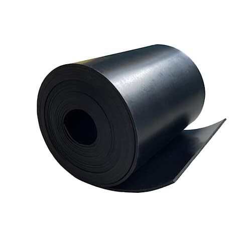 Solid Rubber Sheet Rolls Strips 1/16 .062" Thick X 4" Wide X 10'Long Solid Ru...