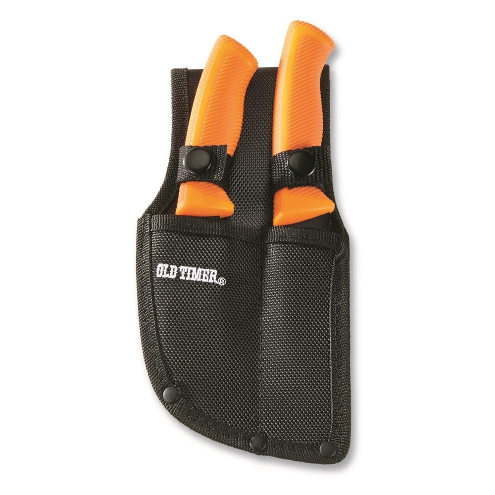 Old Timer Fixed Blade and Gut Hook Hunting Knife Kit