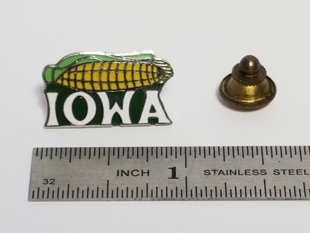 Iowa State Corn Cob Enamel Hat backpack Lapel Pin Pinback