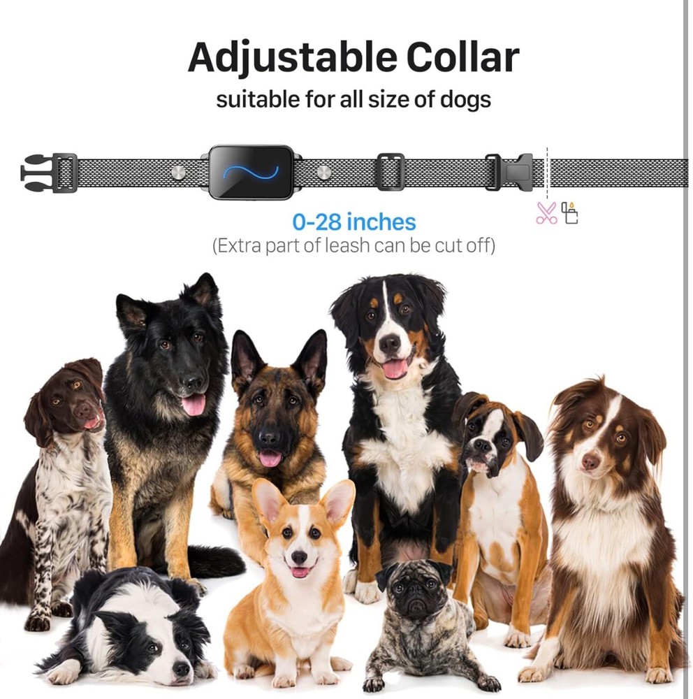 Dog Training Collar, Rechargeable Shock Collar for Vibration, Electric Read***