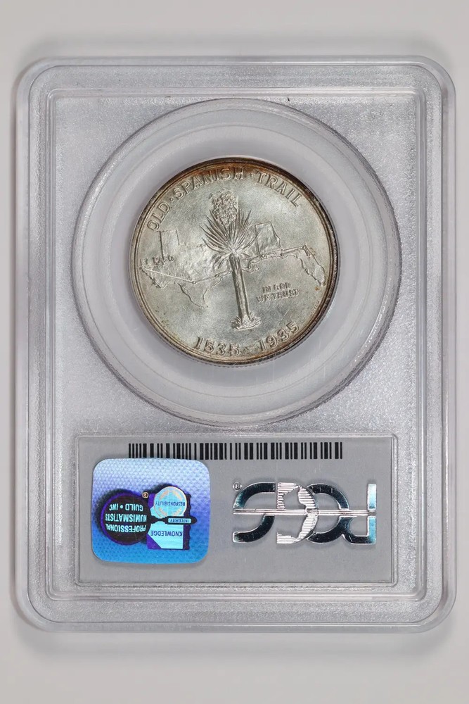 1935 SPANISH TRAIL COMMEMORATIVE HALF DOLLAR PCGS MS67