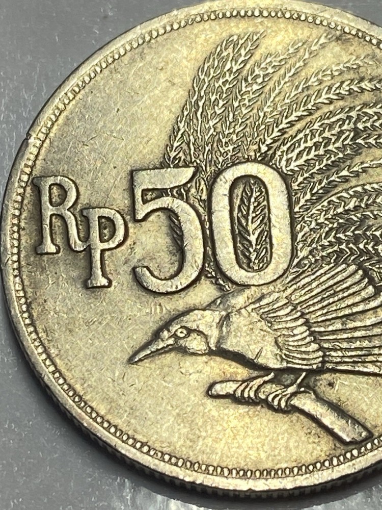 Coin Indonesia 50 Ruphia 1971
