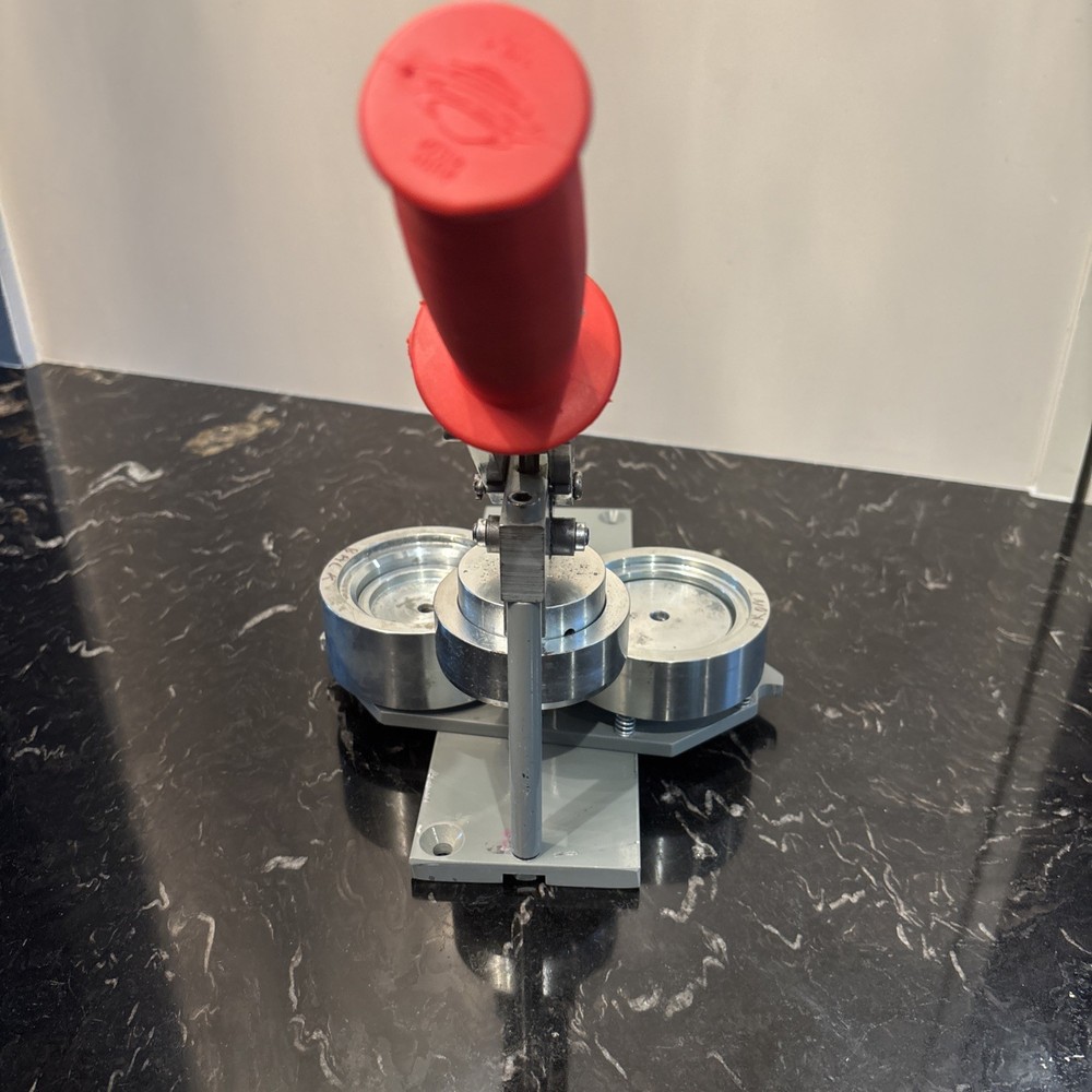 Tecre Button Maker Model 225 - 2.25" Round Button Machine
