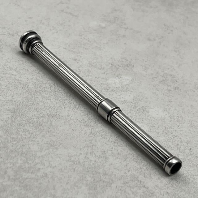 Antique solid sterling silver mechanical extending pencil Sampson Mordan & Co