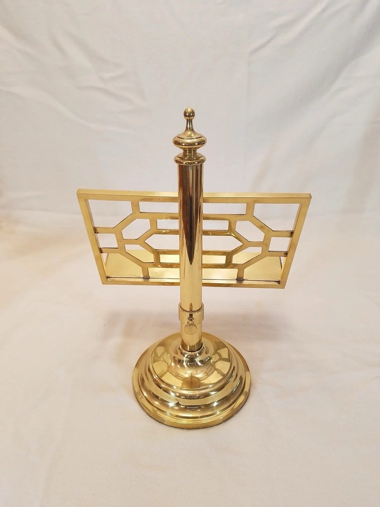 Adjustable Brass Missal Stand