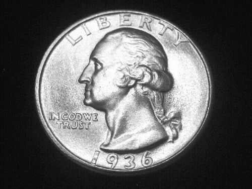 1936 Washington Quarter --- Gem Uncirculated