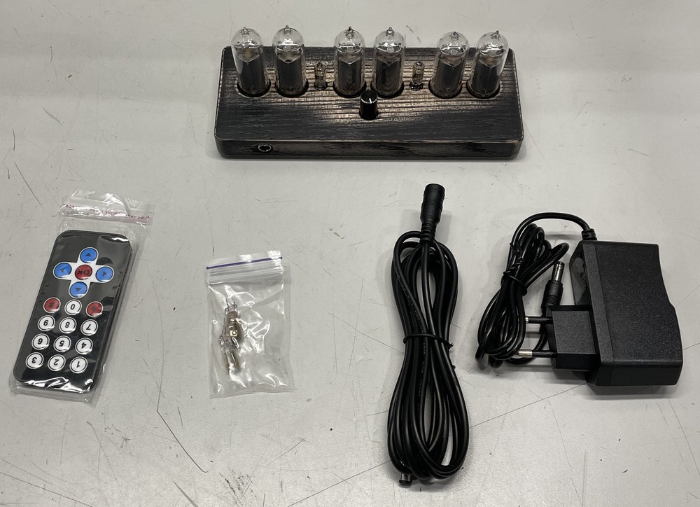 Nixie Shop Clock Slim Aged