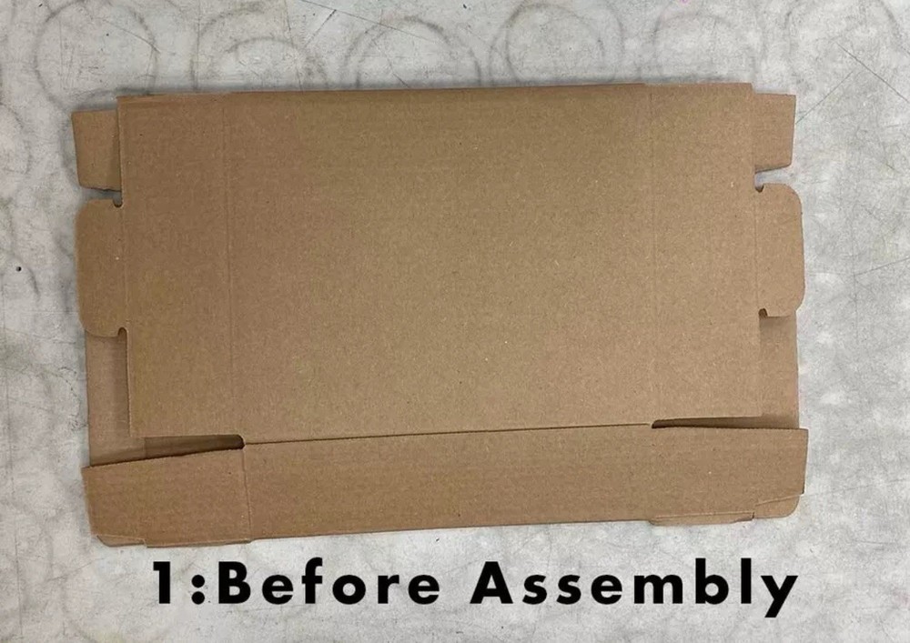 50 Pieces 9" x 6" x 3" Corrugated Security Mailer Shipping Box Boxes