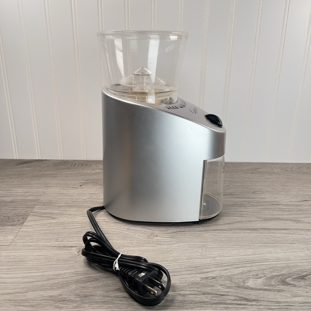 Capresso 560.04 Infinity Conical Burr Coffee Grinder Brushed Silver 16 Settings