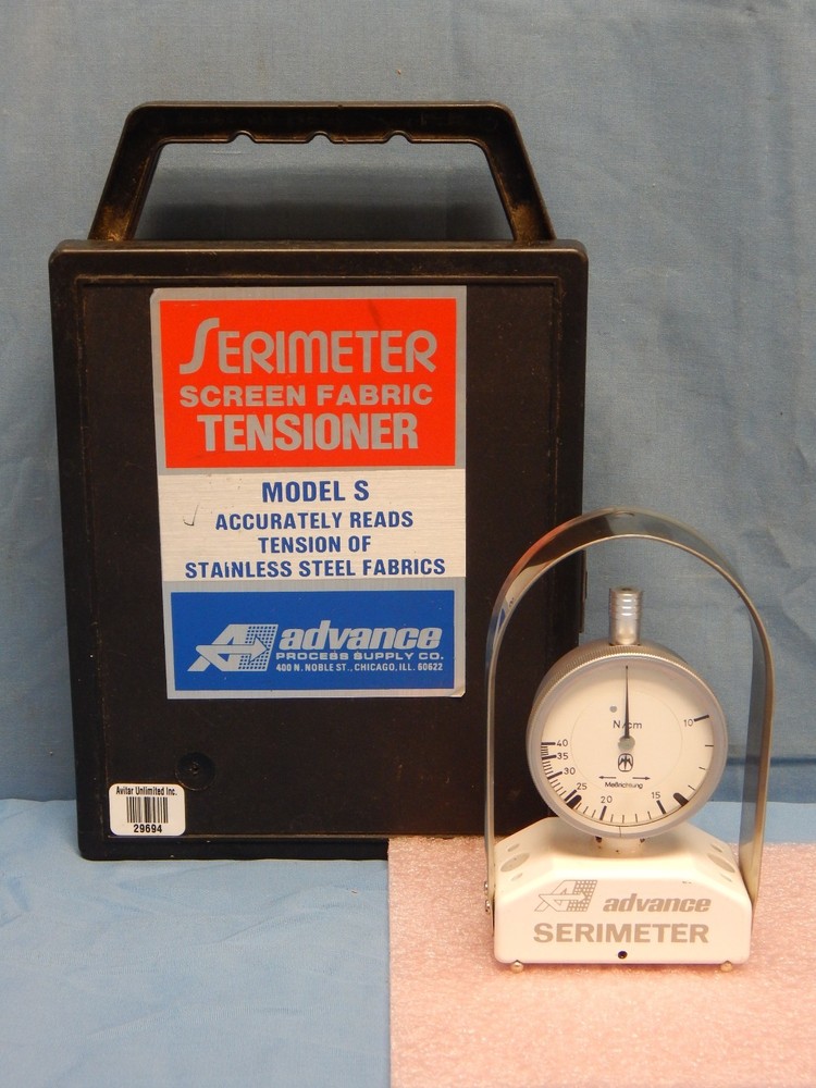 Advance Process Supply Model S Serimeter Stainless Steel Fabric Tensioner TESTED