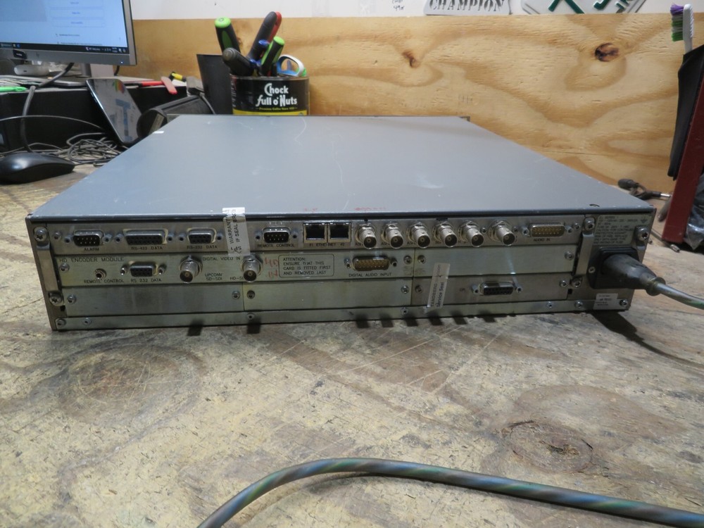 Tandberg Ericsson MPEG2 4:2:2 HD Encoder E5780 ATSC DVB 2U Rackmount ASI out