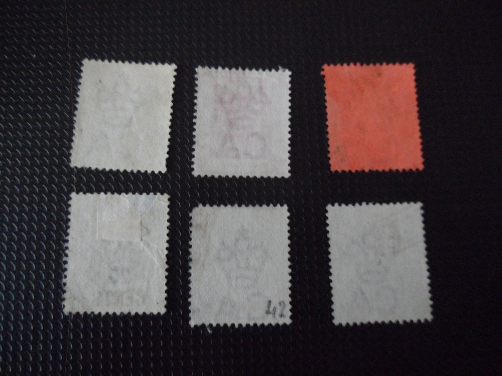 6 X HONG KONG QV values with 'IPO' mark all different