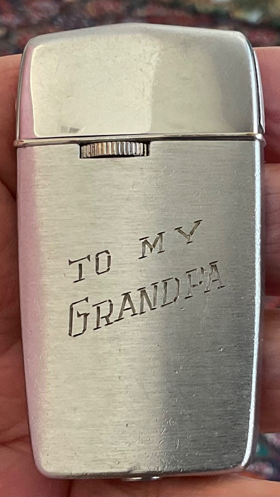 Vintage Ronson Slim Windlite Lighter. W. Germany / Works