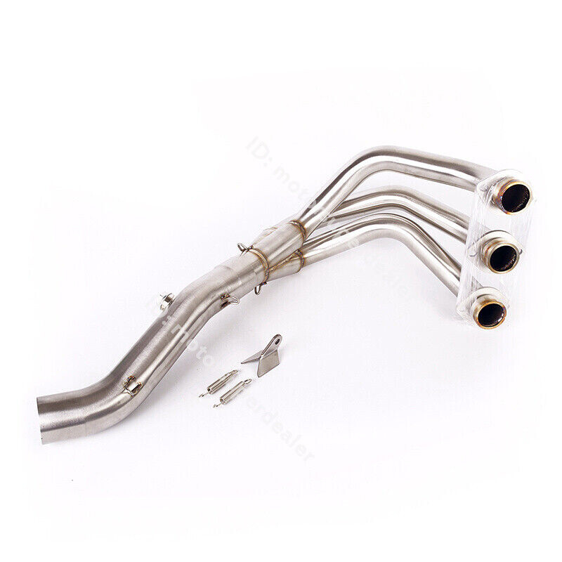 For Yamaha MT-09 Tracer 900 Full System Exhaust Tips Carbon Front Header Pipe/