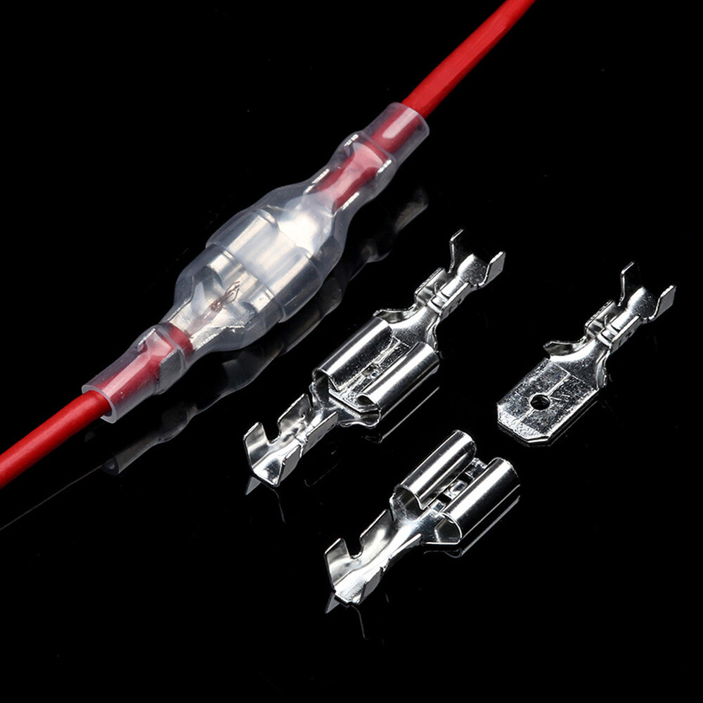 540PCS Assorted Insulated Electrical Wire Terminals Crimp Spade Connectors Kit