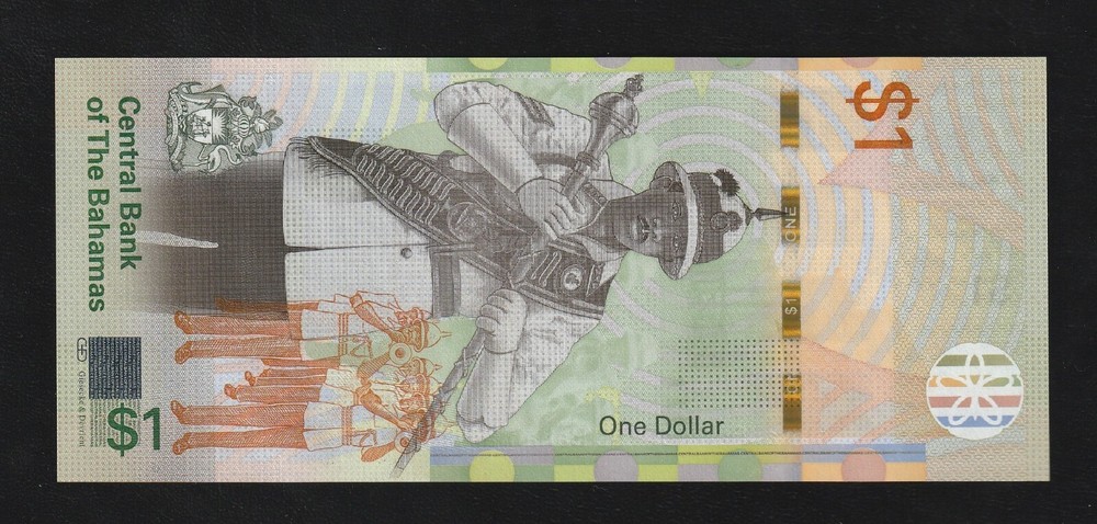 Bahamas, 1 dollar, 2017, P-77, Uncirculated Banknote