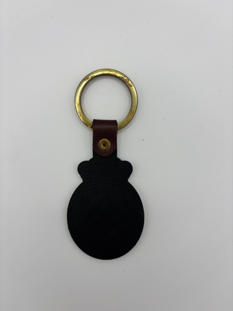 GRRC Leather Keyring Black/Brown