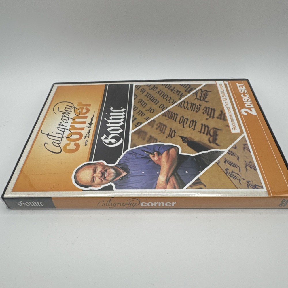 Calligraphy Corner Gothic Instruction DVD Dan Nelson 2 Disc Set