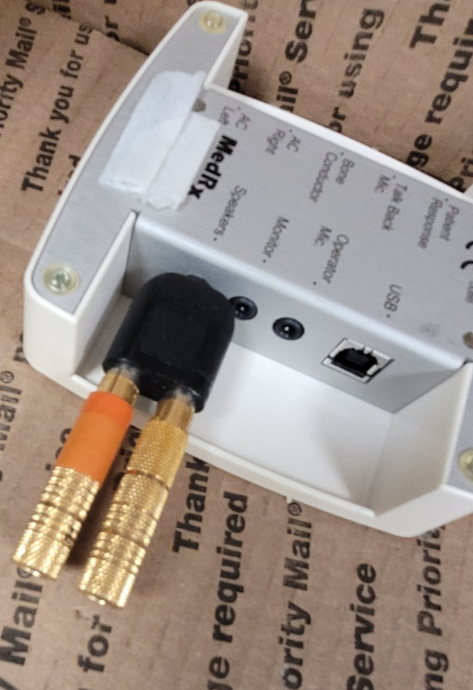 MedRx Avant A2D+ PC Based Audiometer W/USB (POWERS ON!)