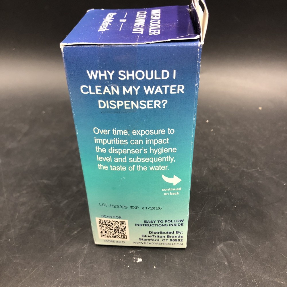 Ready Refresh Water Cooler Cleaning Kit NEW IN BOX EXP 2026