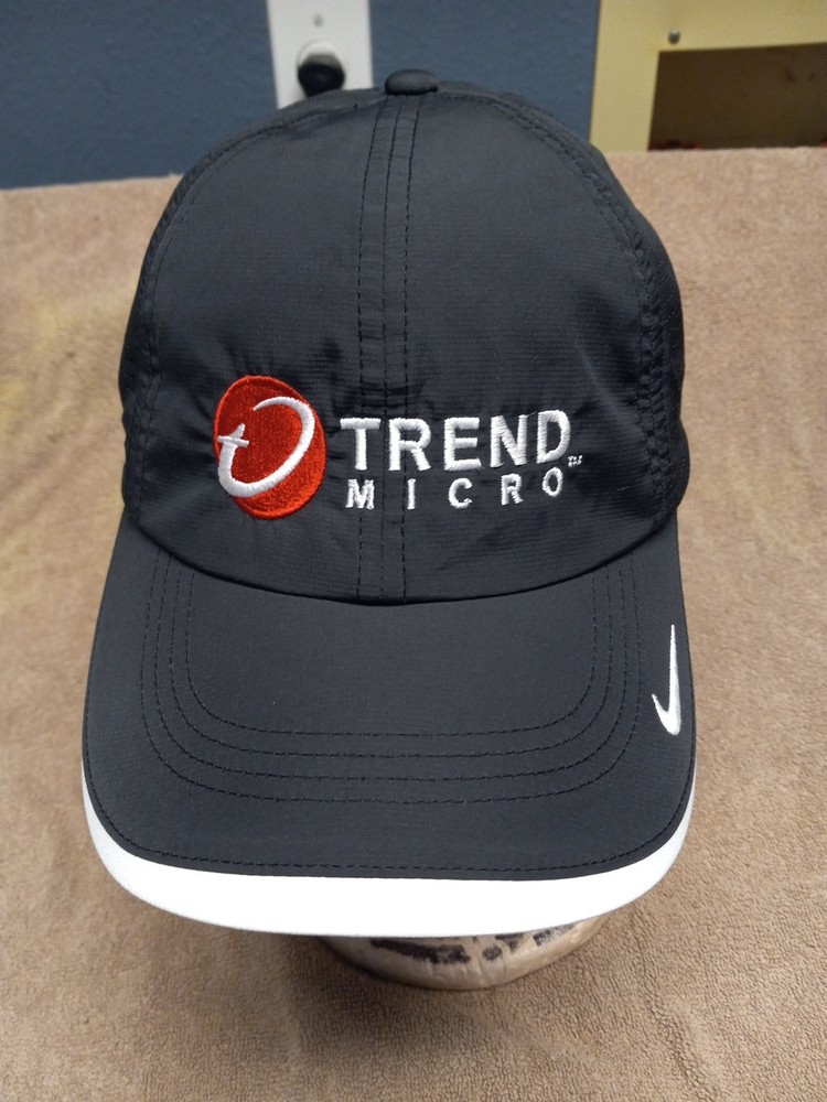 Trend Micro - Black Lightweight NIKE GOLF HAT 🧢