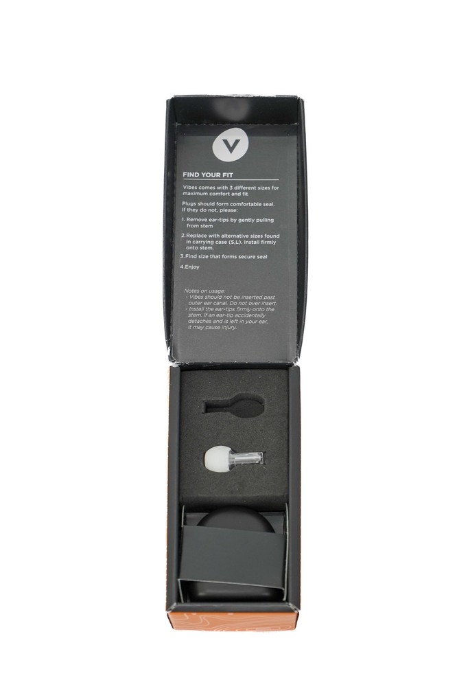 Vibes Hi-Fidelity Earplugs MISSING ITEM