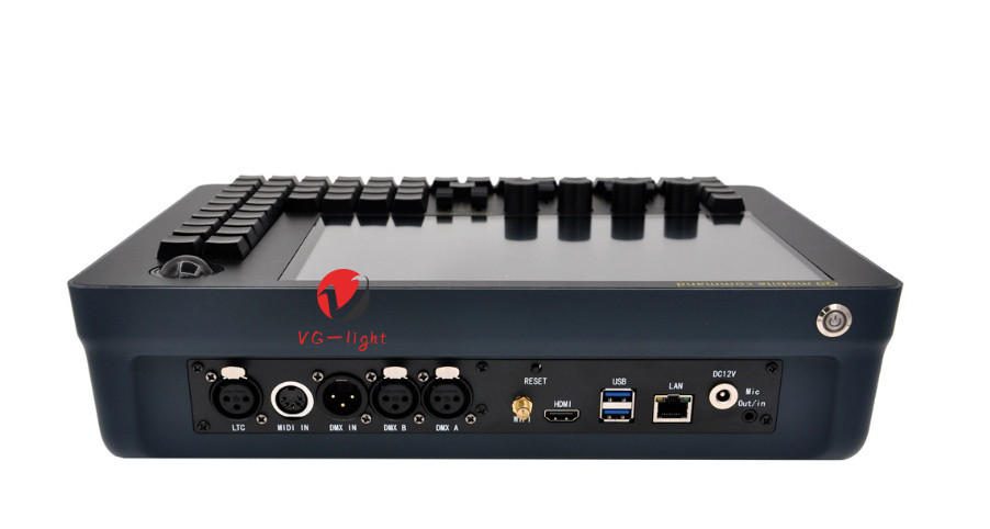 Professional Mini Light Console DMX 512 Q0 Mobile command Wing DMX Controller