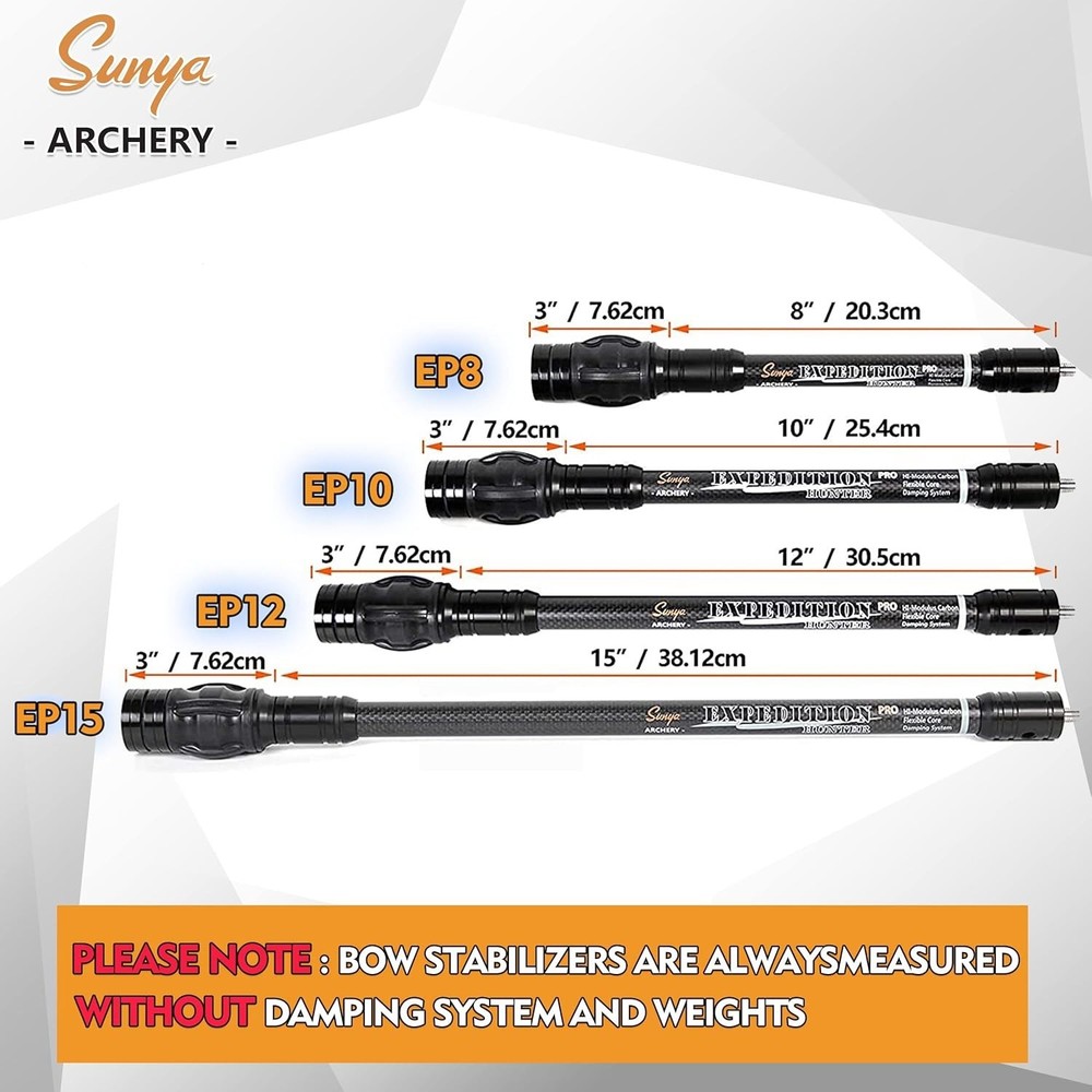Expedition Series Compound Bow Stabilizer Set