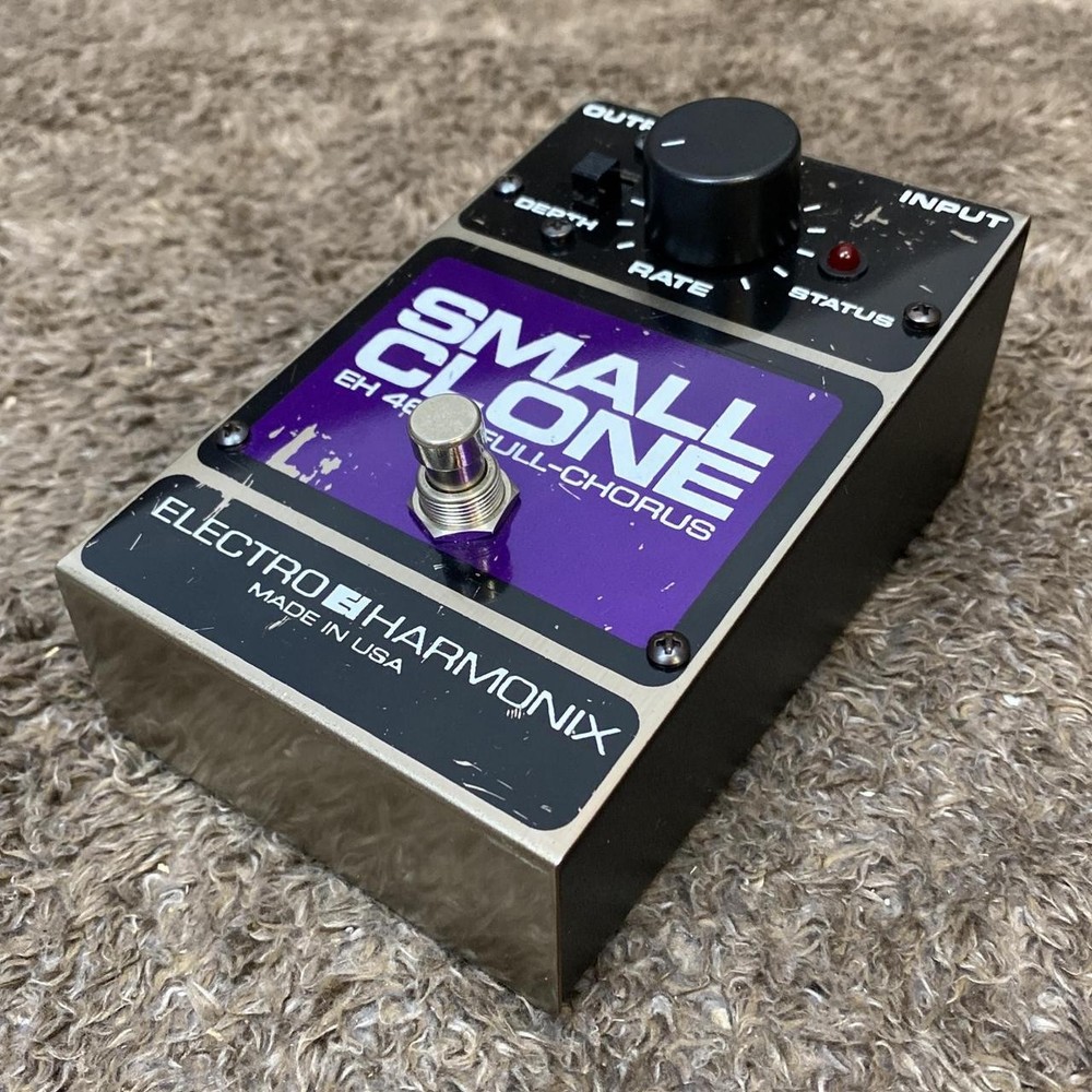 Electro-Harmonix Small Clone Analog Chorus Guitar Effects Pedal Used