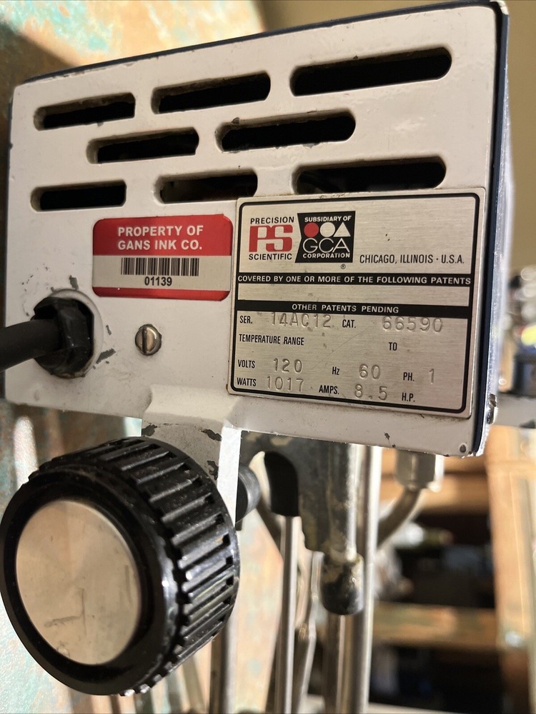 Psi- Precision Scientific Co porta Temp- Untested 2 Years