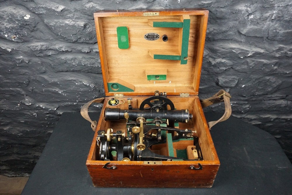 Antique Cooke Troughton & Simms Surveyors Theodolite ~ Engineering Display