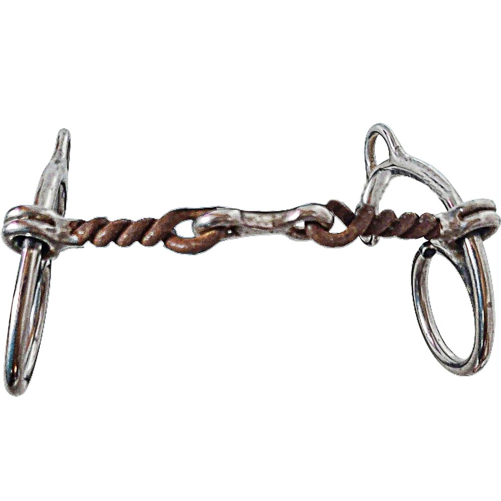 Professionals Choice Route 66 Equisential Dogbone Twisted Snaffle Gag Bit EQB301