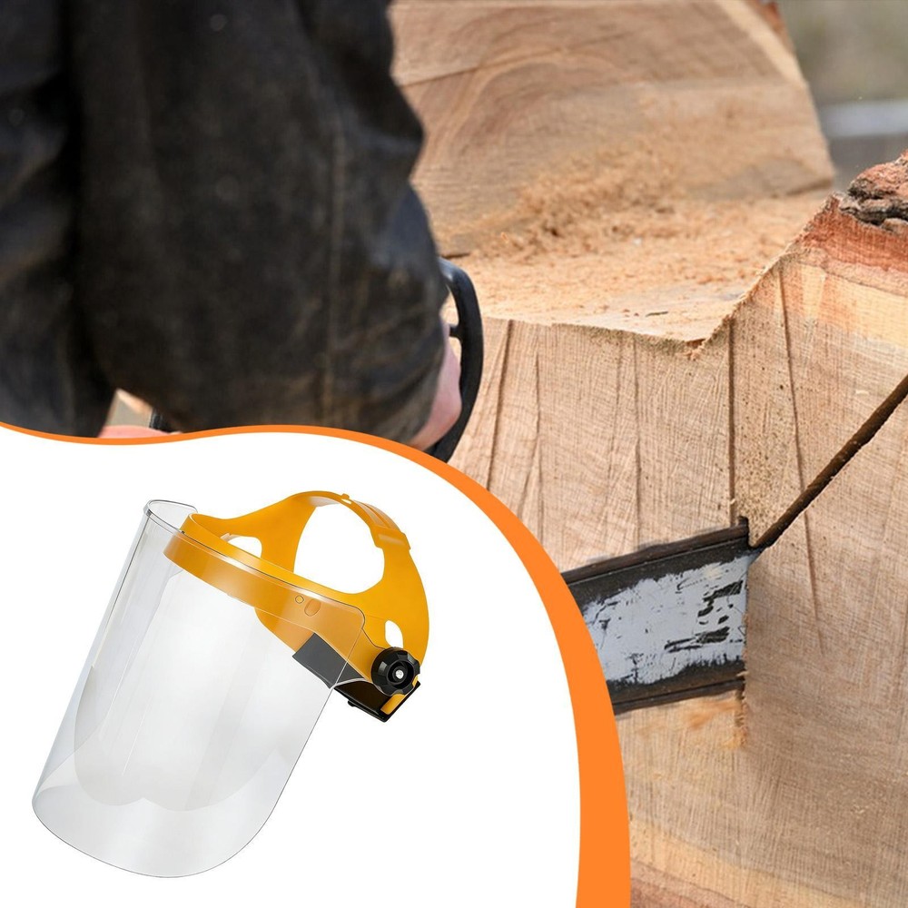 Face Shield Protective Gear Adjustable Headgear Dustproof Full Face Guard