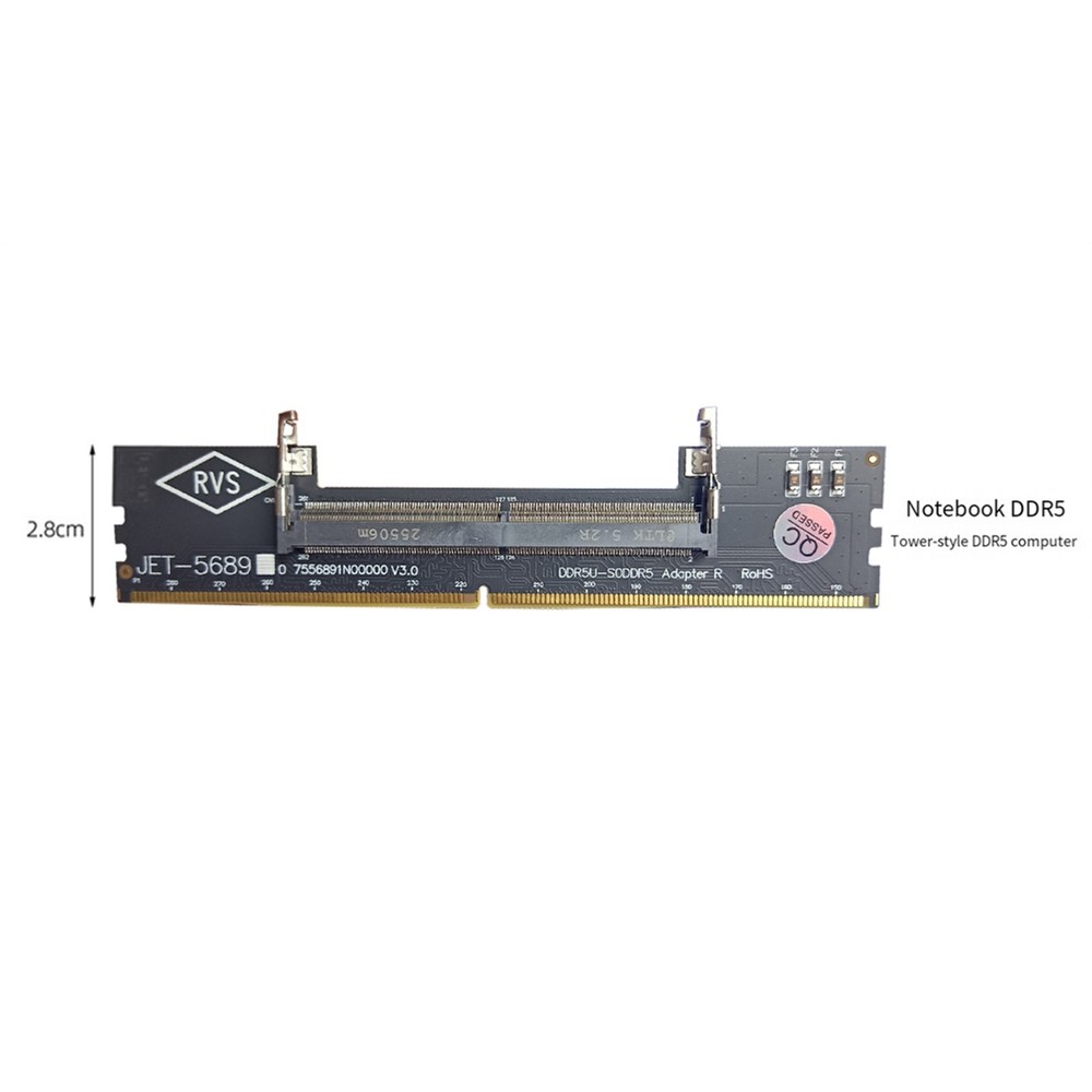 DDR5 Laptop to Desktop Memory Adapter Card Notebook to PC Computer Memory5033