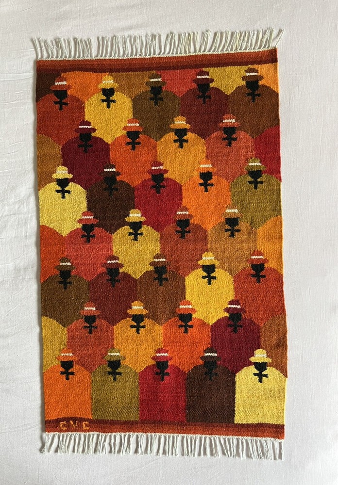 Peruvian Woven Rug - 37" x 20.5"