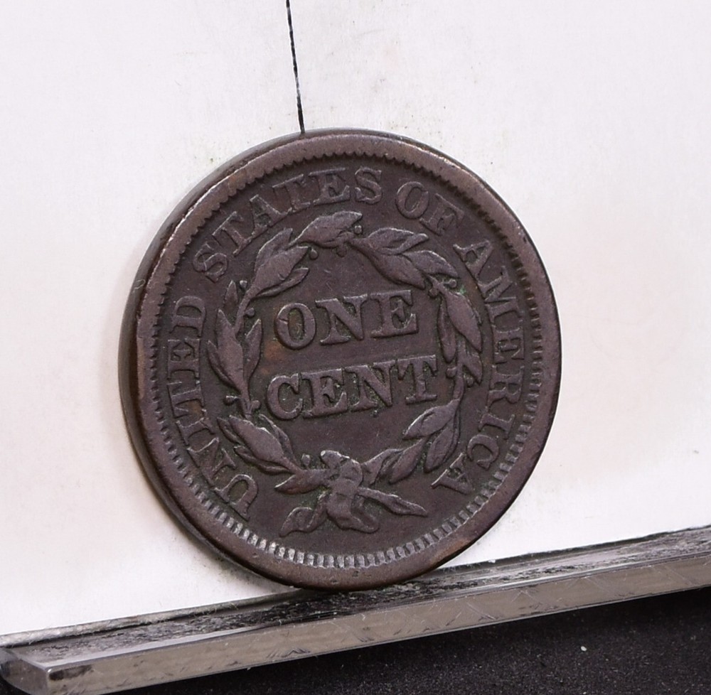 1845 Large Cent - Fine (#57808-L)
