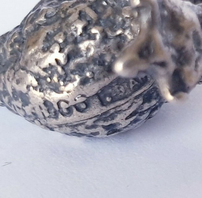 Vintage Solid Silver Italian made miniature Baby Chick Hallmarked