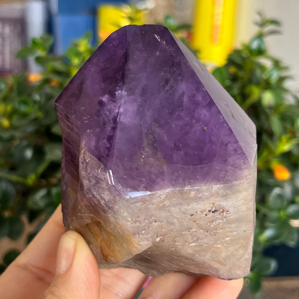 467g Natural Amethyst geode quartz clustercrystal specimen Healing