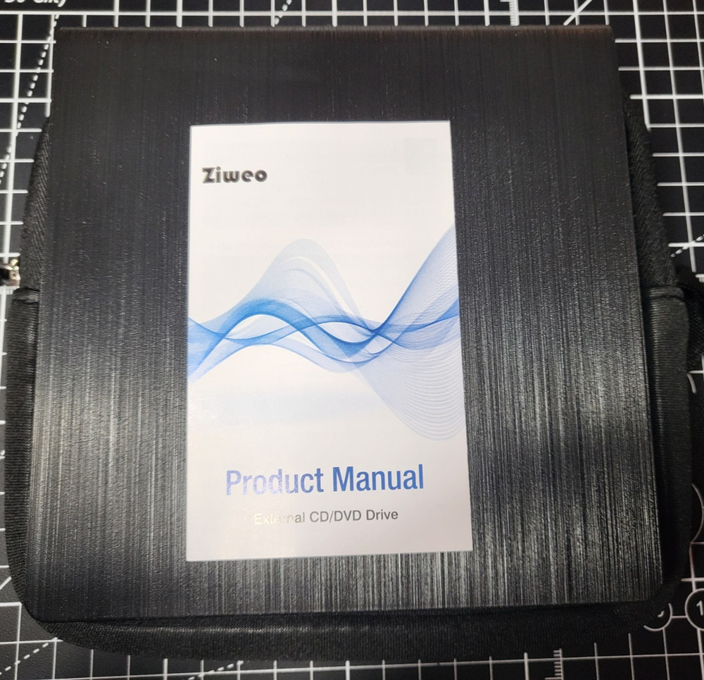 New Ziweo CD/DVD External PC reader for (Windows, Linux, & Mac OS systems)