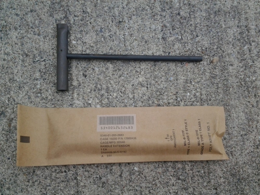 30 Caliber T handle for cleaning rods  NOS USGI