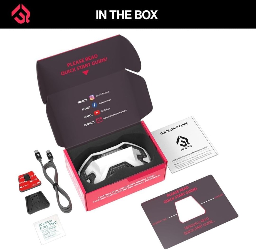 Wireless Motorcycle Helmet Brake Light