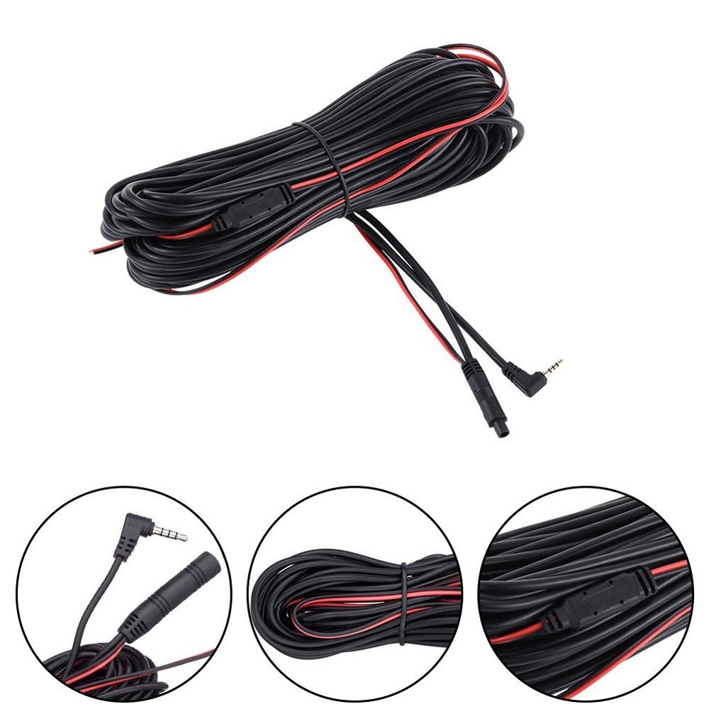 Practical 10M Car DVR for DASH Camera Extension Cable for Recorder Installation