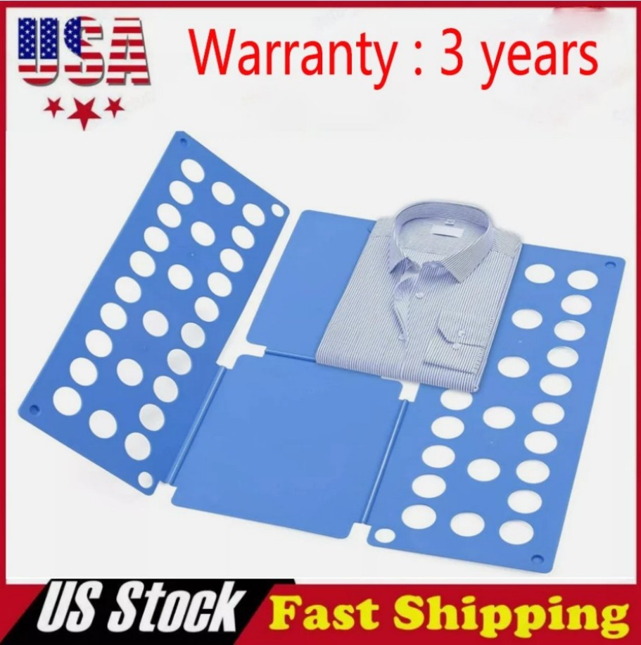 Adjustable T-Shirt Clothes Fast Folder Folding Board Laundry Organizer Child&*//