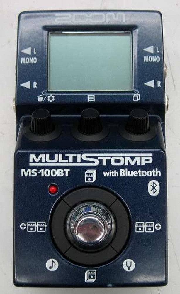 ZOOM Multi-Effects Pedal MultiStomp MS-100BT
