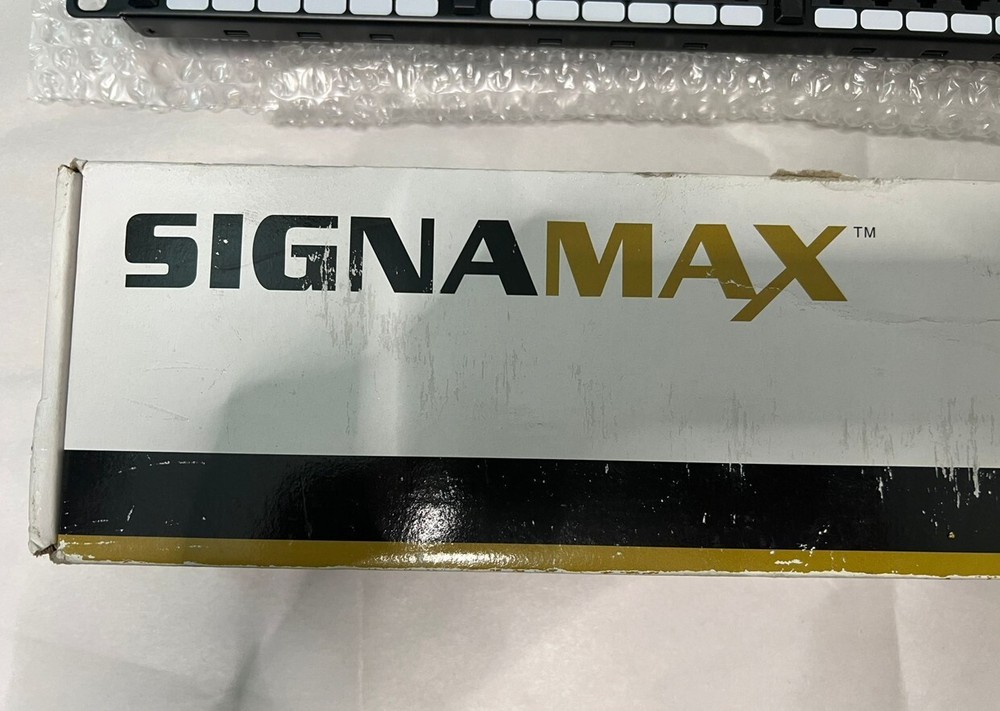 Signamax 48458MDX-C5E, 48 port cat 5e patch panel,