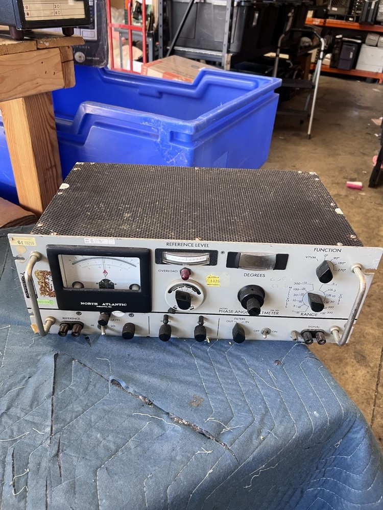 North Atlantic 301 Phase Angle Voltmeter AS IS