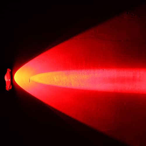 Flashlight, Single Mode Red Tactical Flashlight, Zoomable Hunting Red Light