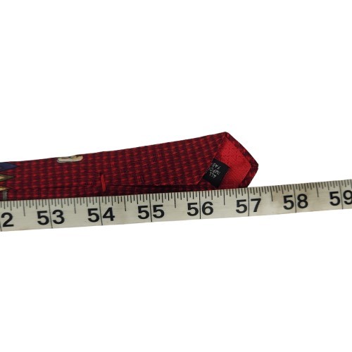 Zianetti Red Check Golfer 100% Silk Tie