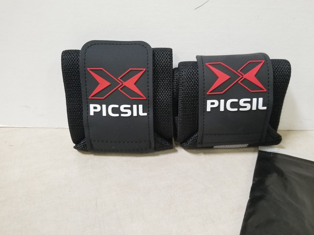 PICSIL Wrist Support for Cross Training, Wrist Support with Thumb Grip-BLACK