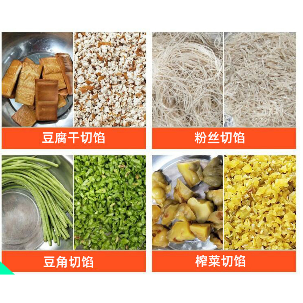 Commercial Electric Food Processor - Vegetable Chopper - Cabbage Meat Ginger
